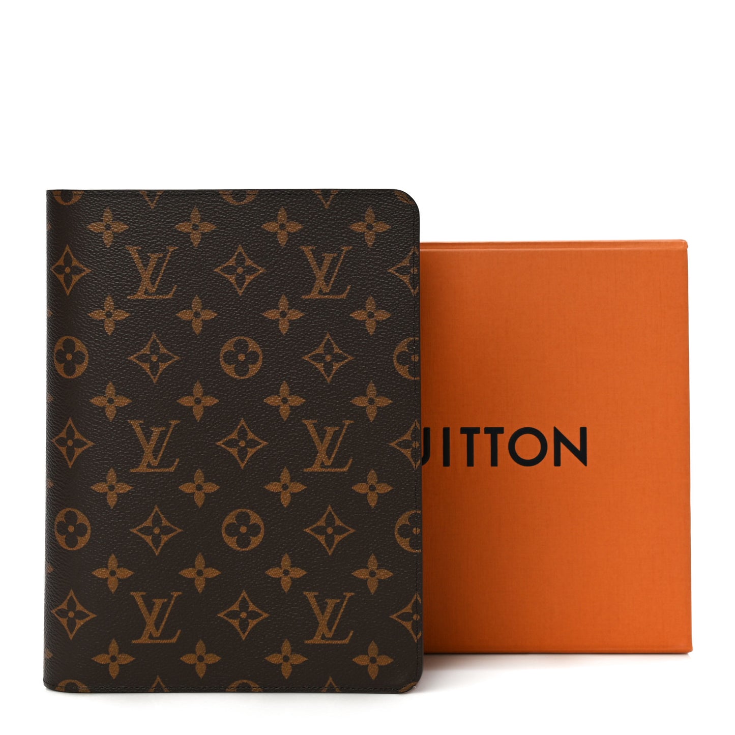 Monogram Desk Agenda Cover