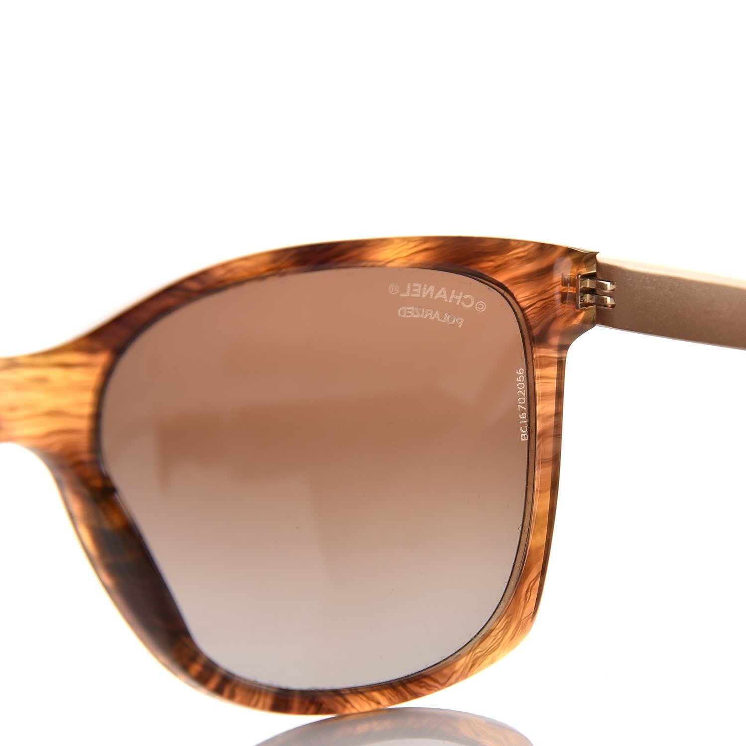 Chanel Tweed CC Polarized Sunglasses 5348 Tortoise 15 of 18