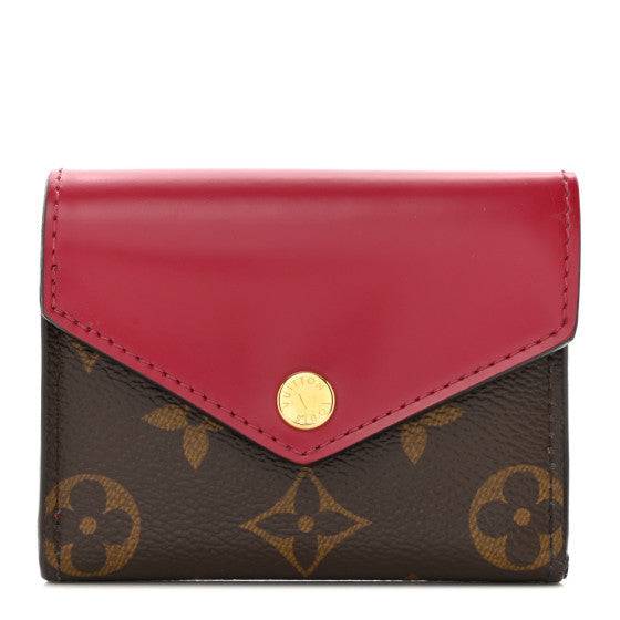 Monogram Zoe Wallet Fuchsia