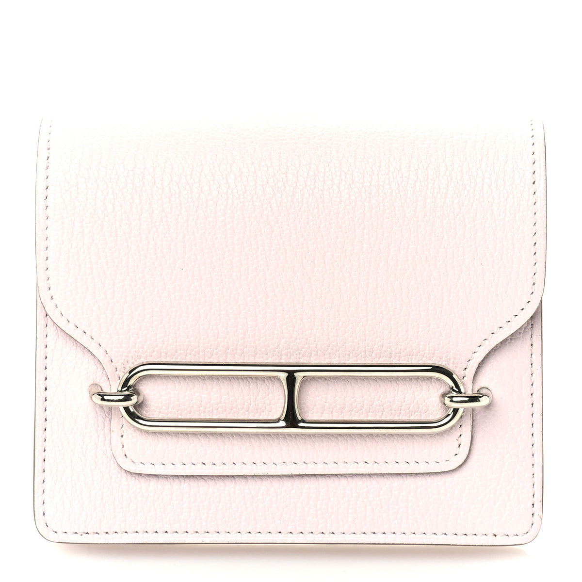 Hermes Chevre Mysore Roulis Slim Wallet  Mauve Pale 1 of 6