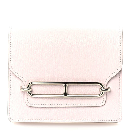 Hermes Chevre Mysore Roulis Slim Wallet  Mauve Pale 1 of 6