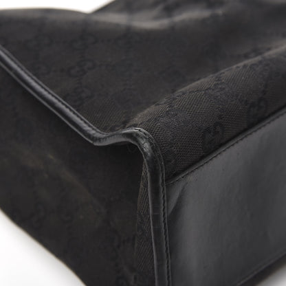 Gucci Monogram Jackie Shoulder Bag Black 13 of 15