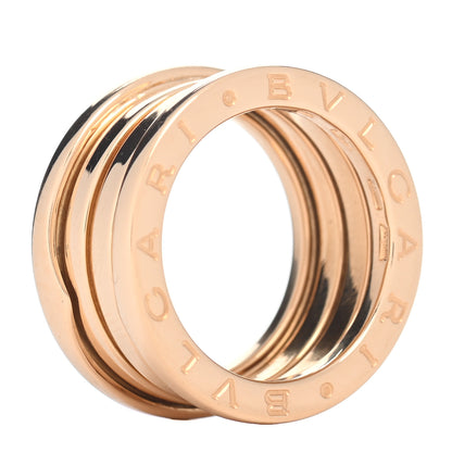Bulgari 18K Yellow Gold B.Zero1 Three-Band Ring 49 4.75 4 of 5