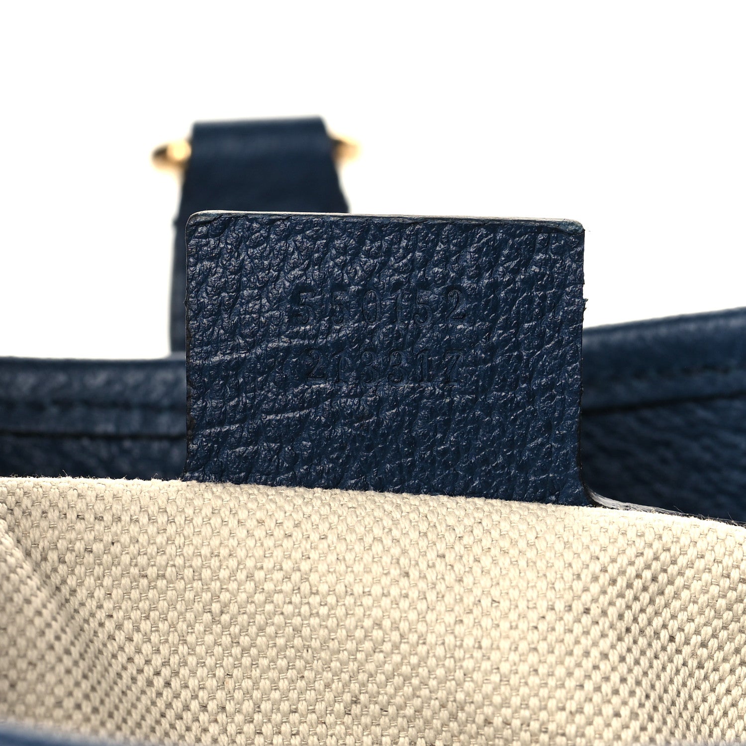 Gucci Canvas Flora Medium Jackie Hobo Blue Agata 7 of 7