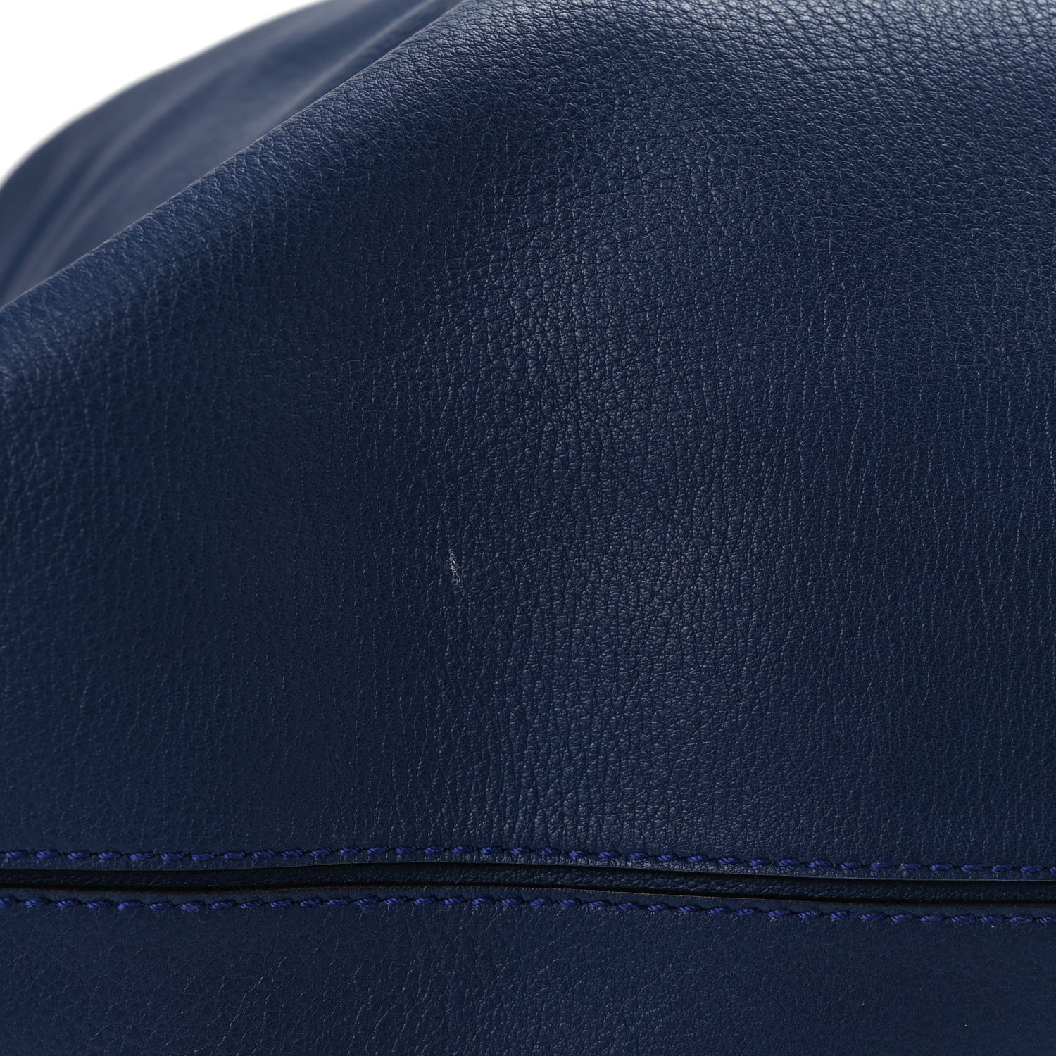 Loewe Calfskin Small Flamenco Knot Hobo Navy 9 of 9
