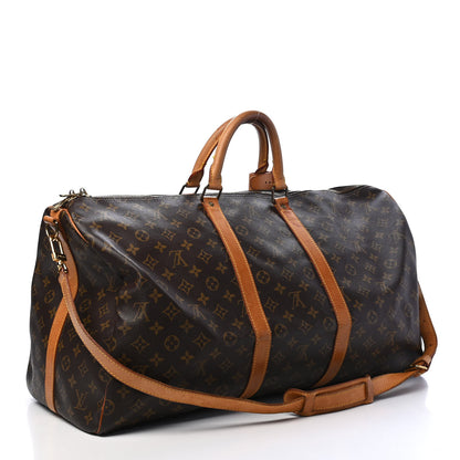 Louis Vuitton Monogram Keepall Bandouliere 55 3 of 12