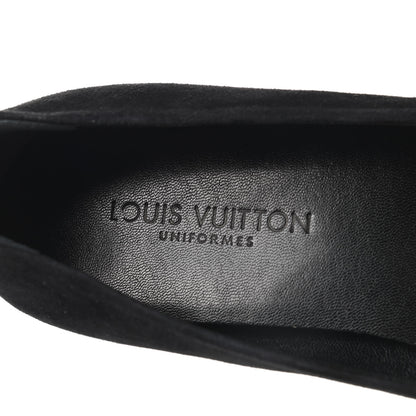 Louis Vuitton Suede Monogram Uniformes Ballet Flats 36 Black 6 of 8
