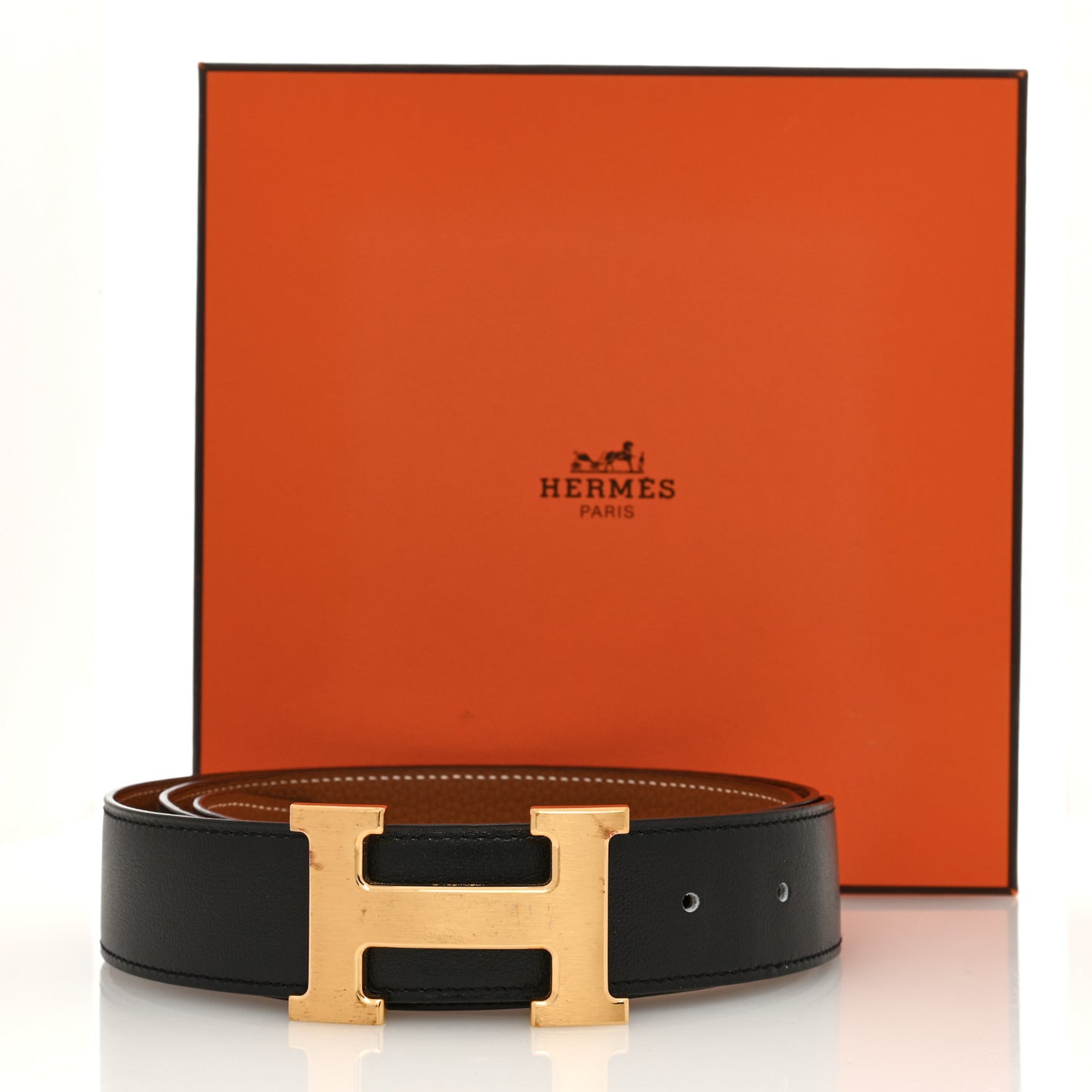 Box Togo 32mm H Belt 100 40 Black Gold