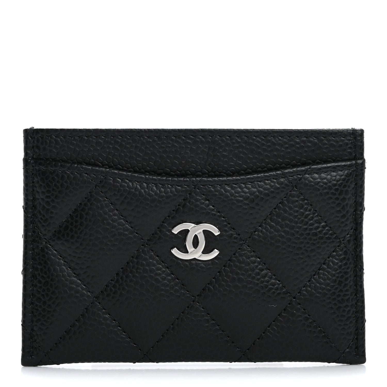 Chanel Caviar Quilted Card Holder Black 1 of 13