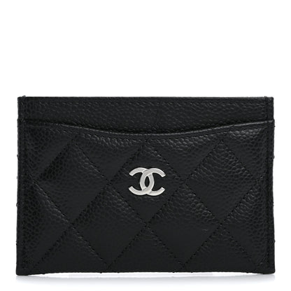Chanel Caviar Quilted Card Holder Black 1 of 13