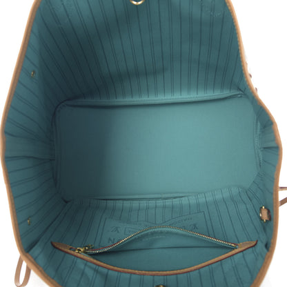 Louis Vuitton Monogram V Neverfull MM Turquoise 5 of 10