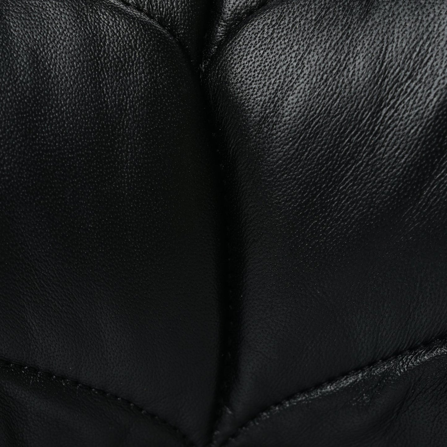 Nappa Pillow Quilted Little Softie Bag Black