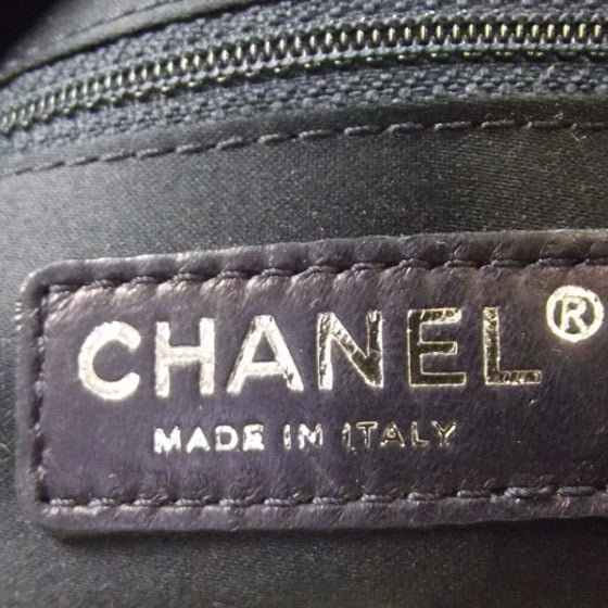 Lambskin Edgy Tote Beige