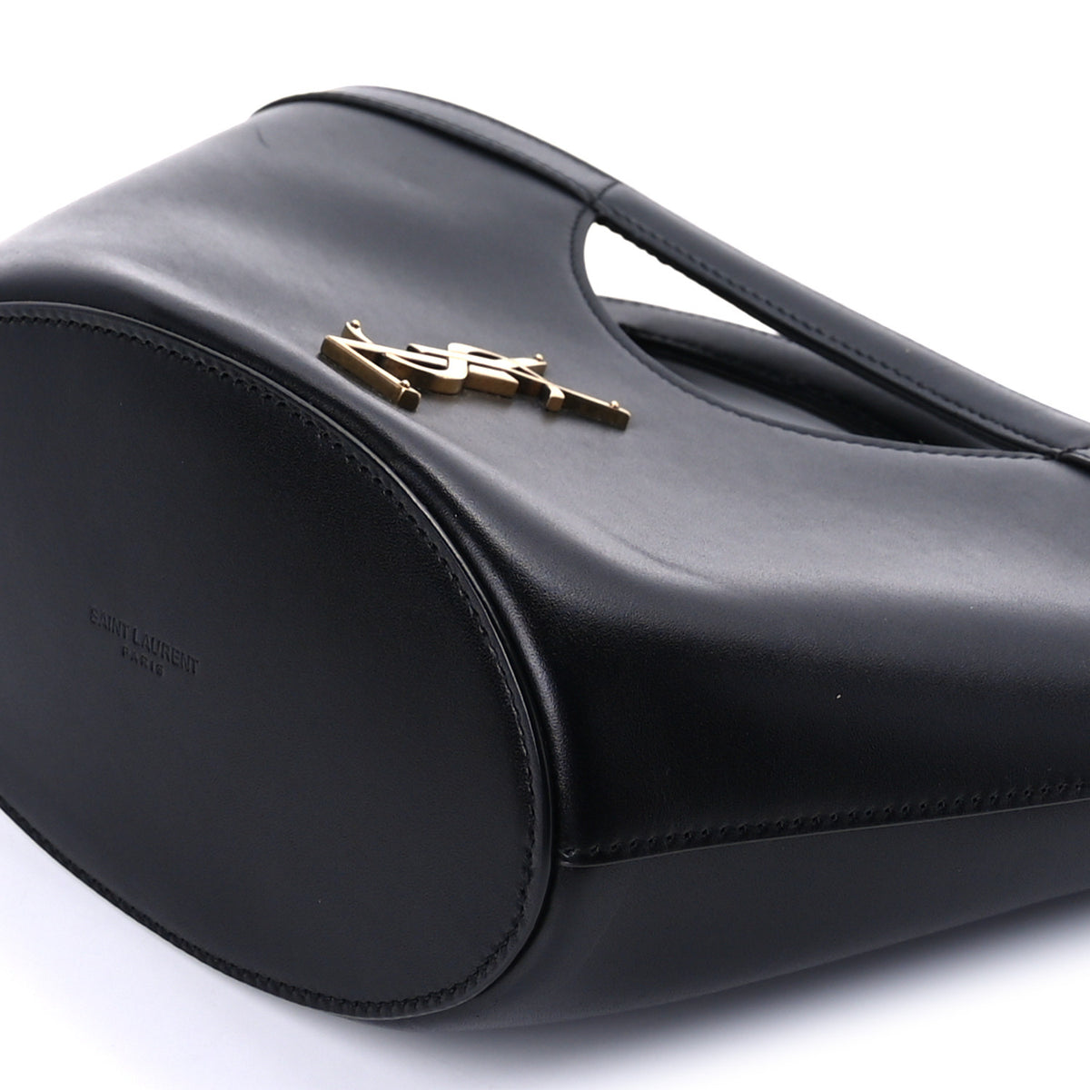 Saint Laurent Calfskin Mini Celia Tote Black 8 of 8