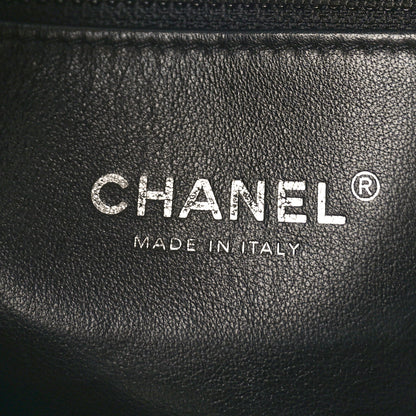 Chanel Lambskin Chain Rows Quilted Chain Hobo Black 6 of 10