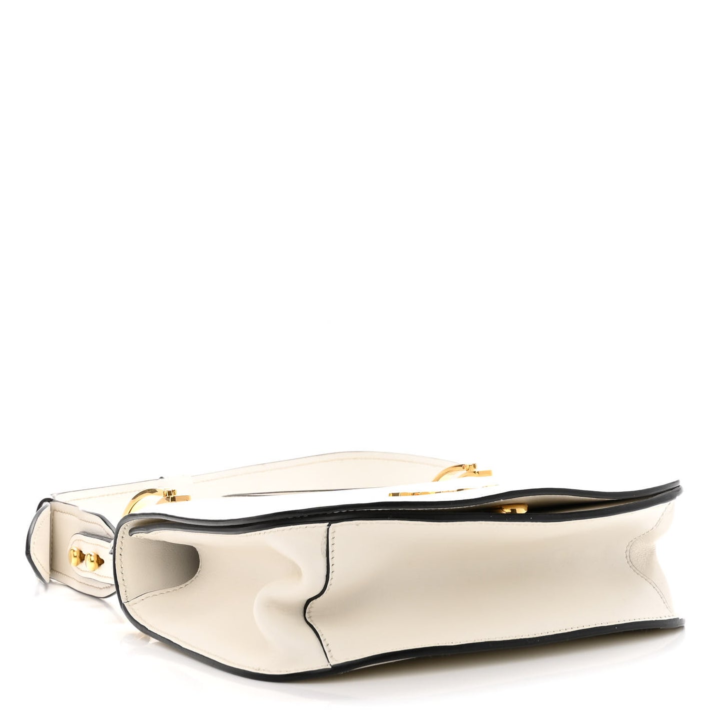 City Calf Pionniere Saddle Bag White