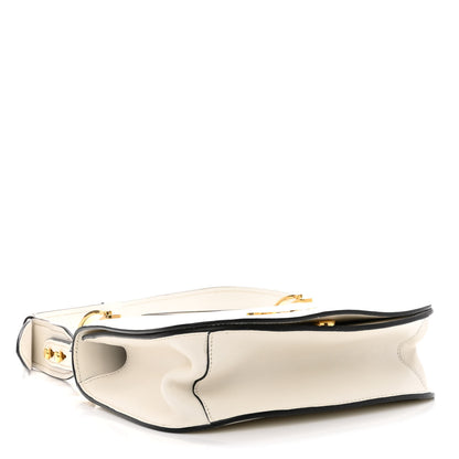 Prada City Calf Pionniere Saddle Bag White 4 of 9