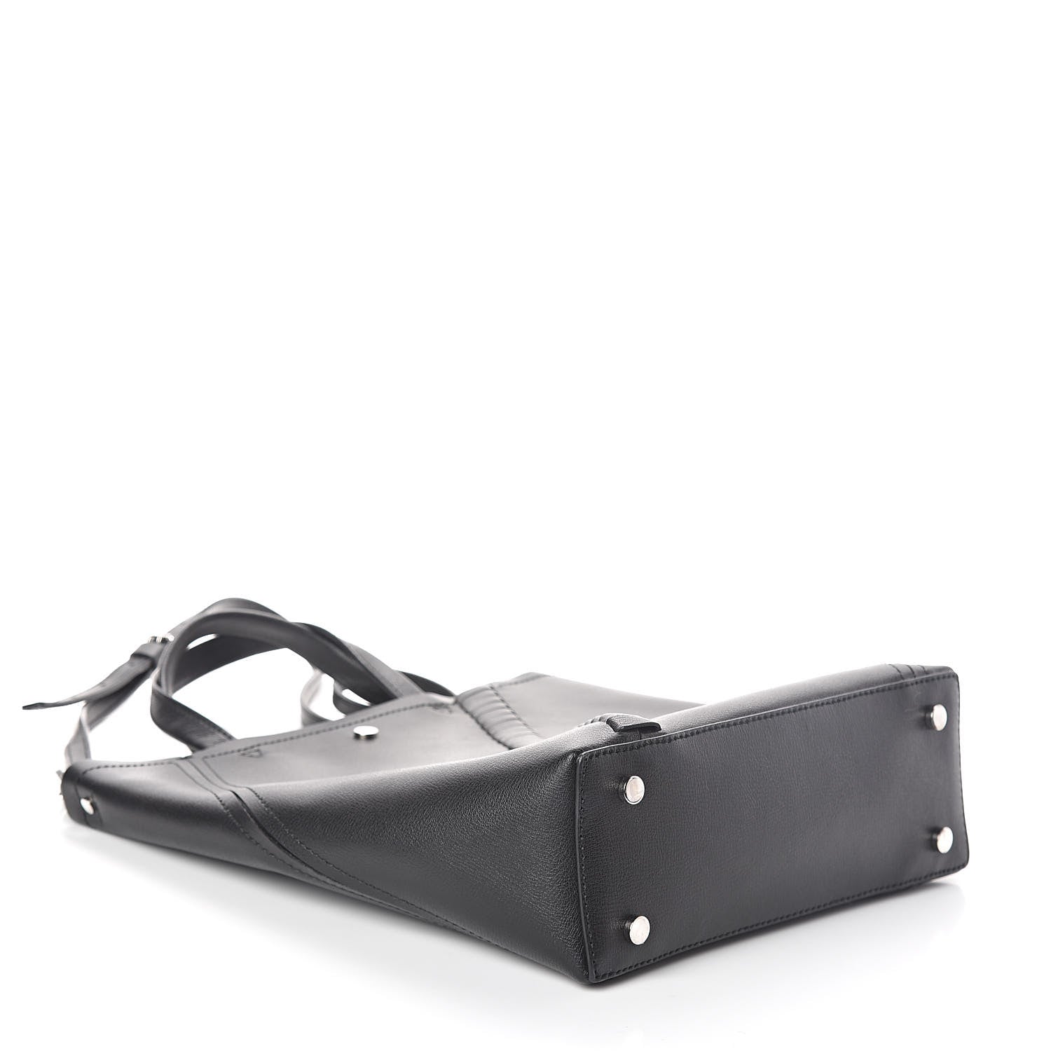 Proenza Schouler Calfskin Hex Tote Black 4 of 9