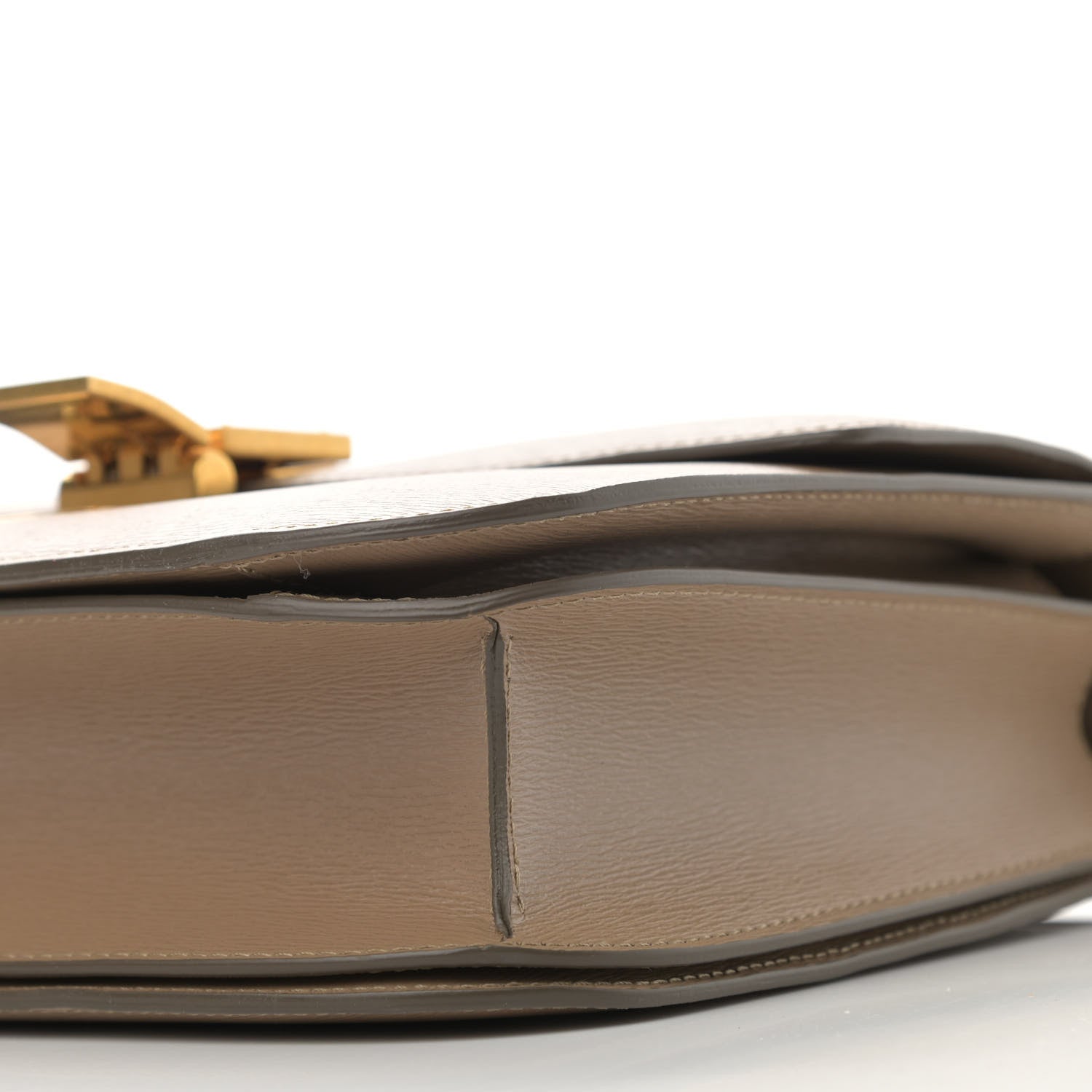 Celine Liege Calfskin Medium Classic Box Flap Bag Taupe 11 of 11