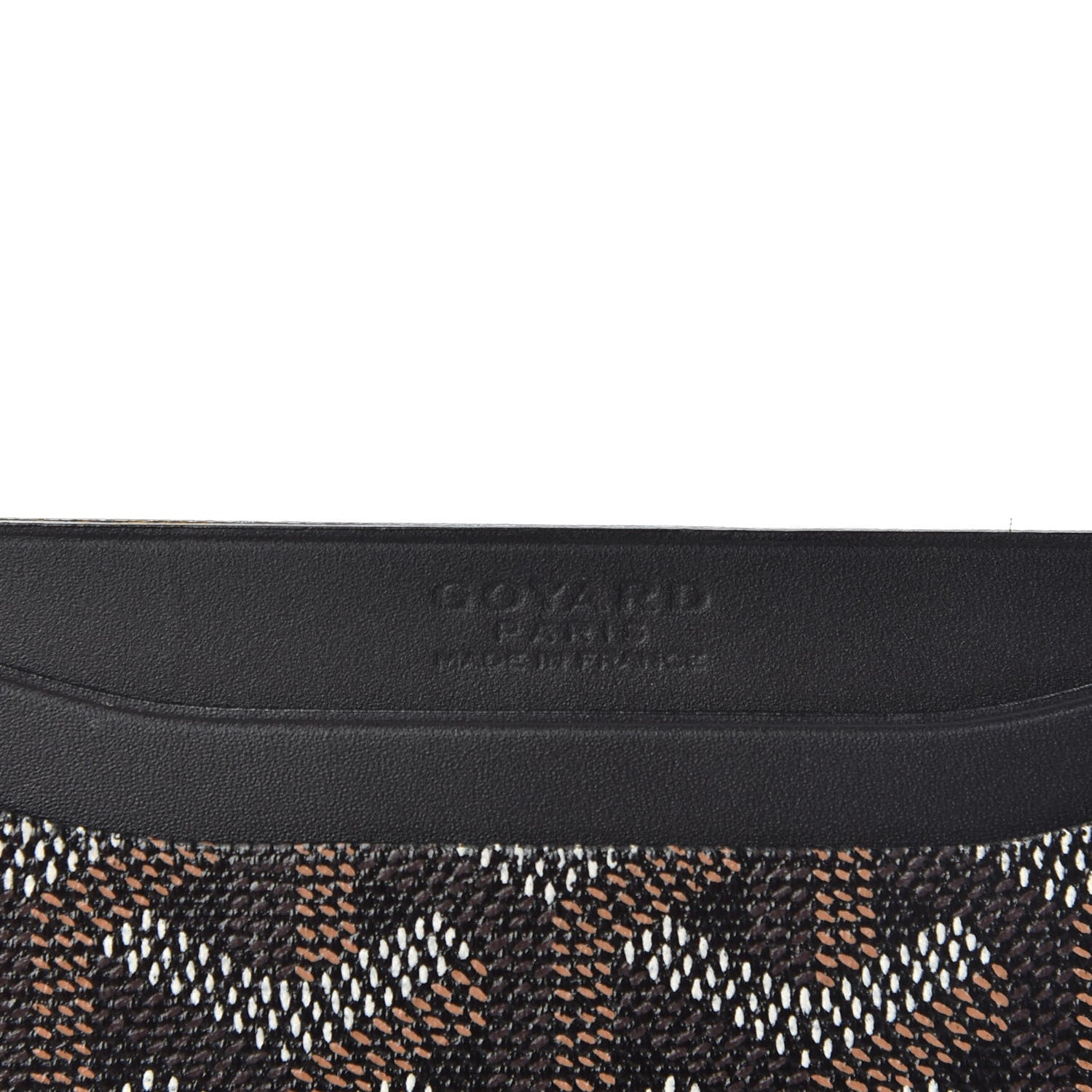 Goyard Goyardine Saint Sulpice Card Holder Black 5 of 5