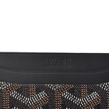 Goyard Goyardine Saint Sulpice Card Holder Black 5 of 5