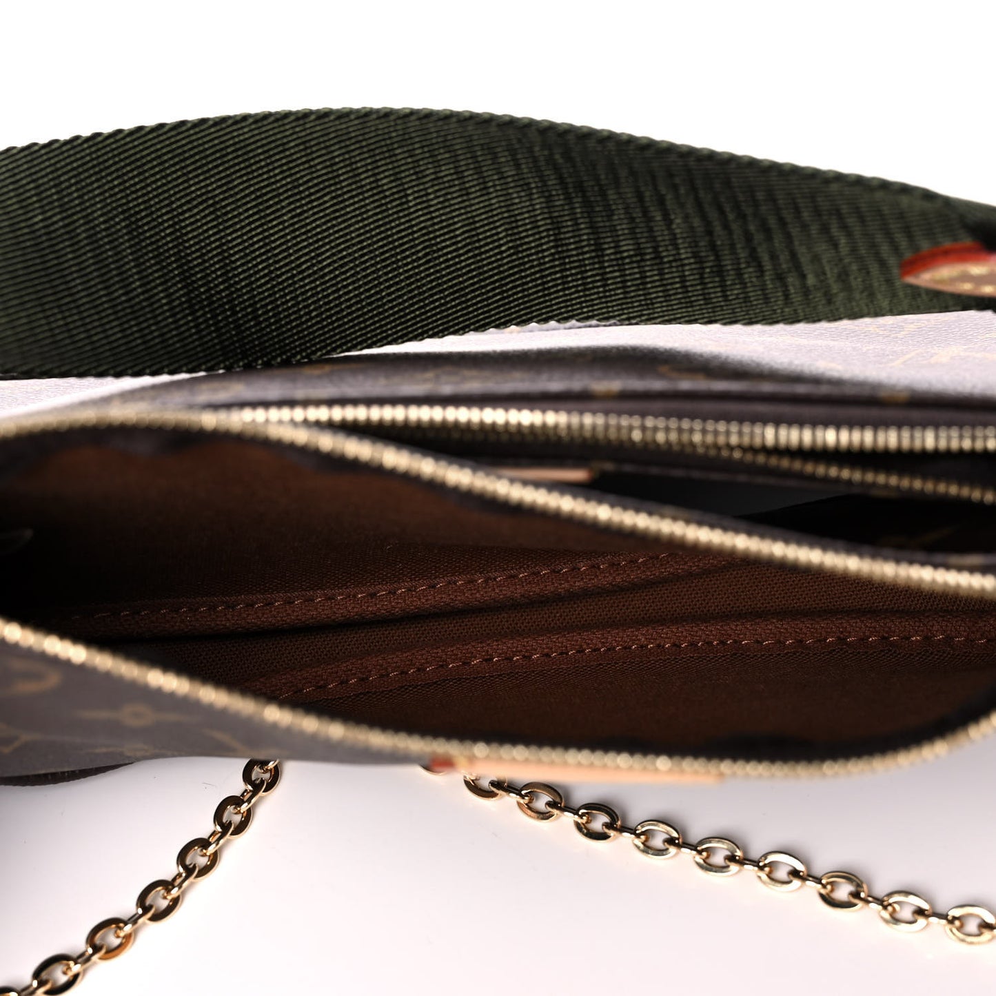 Monogram Multi Pochette Accessories Kaki