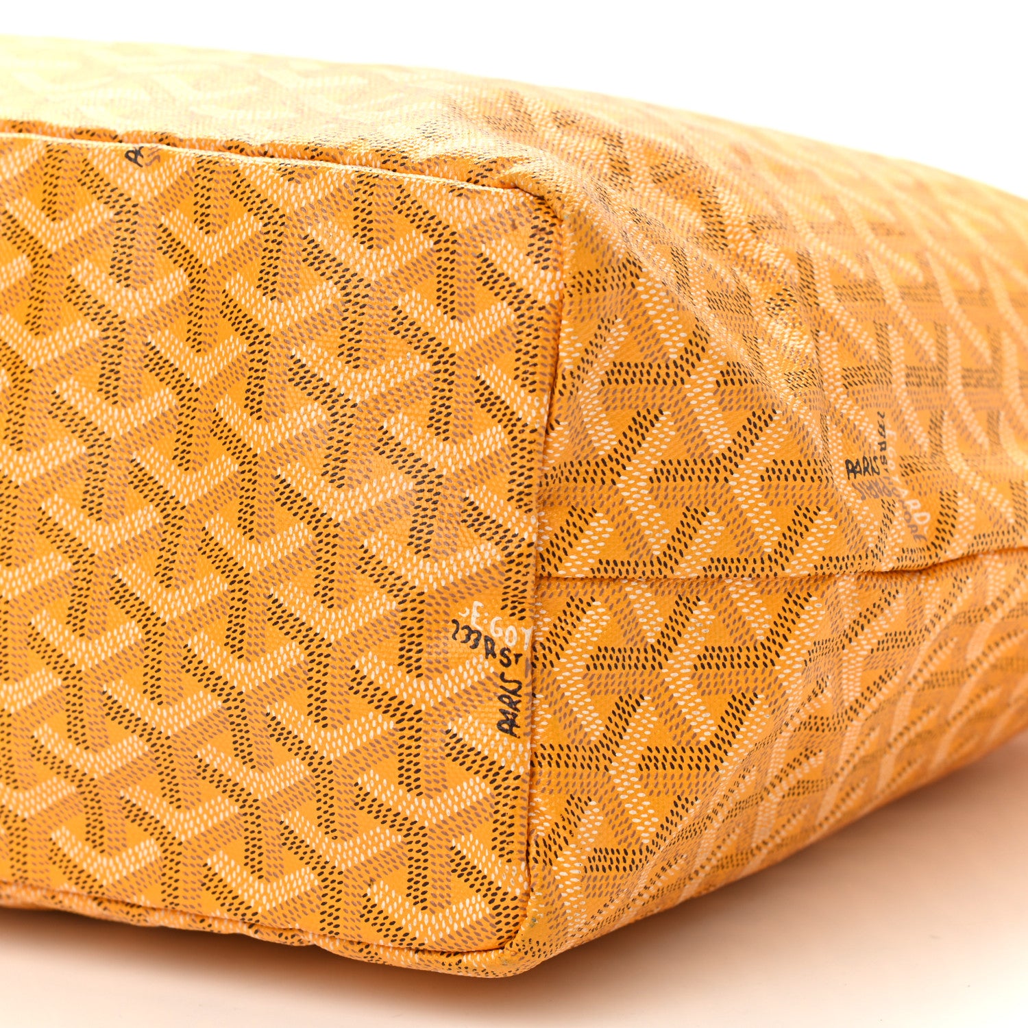 Goyard Goyardine Saint Louis PM Yellow 11 of 14