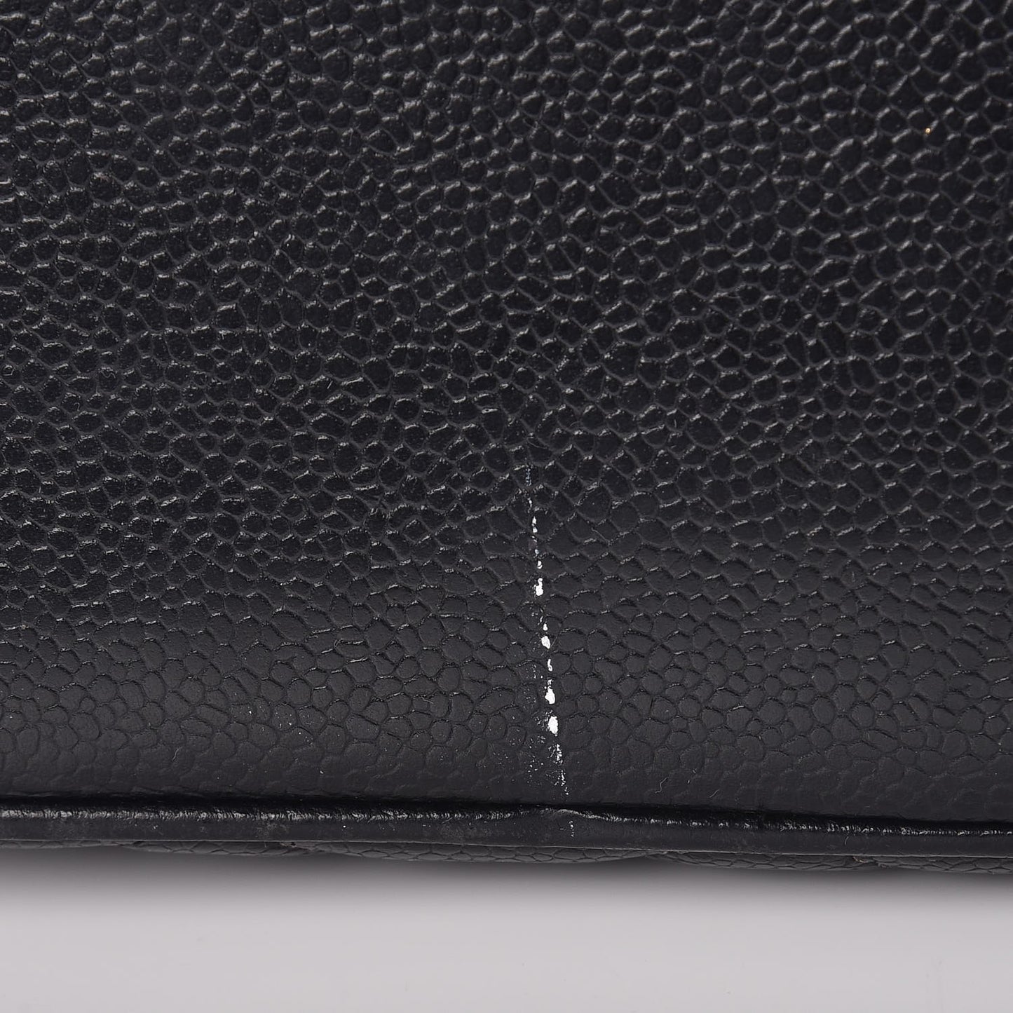 Caviar Quilted Medallion Tote Black