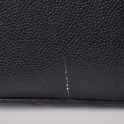 Chanel Caviar Quilted Medallion Tote Black 15 of 16