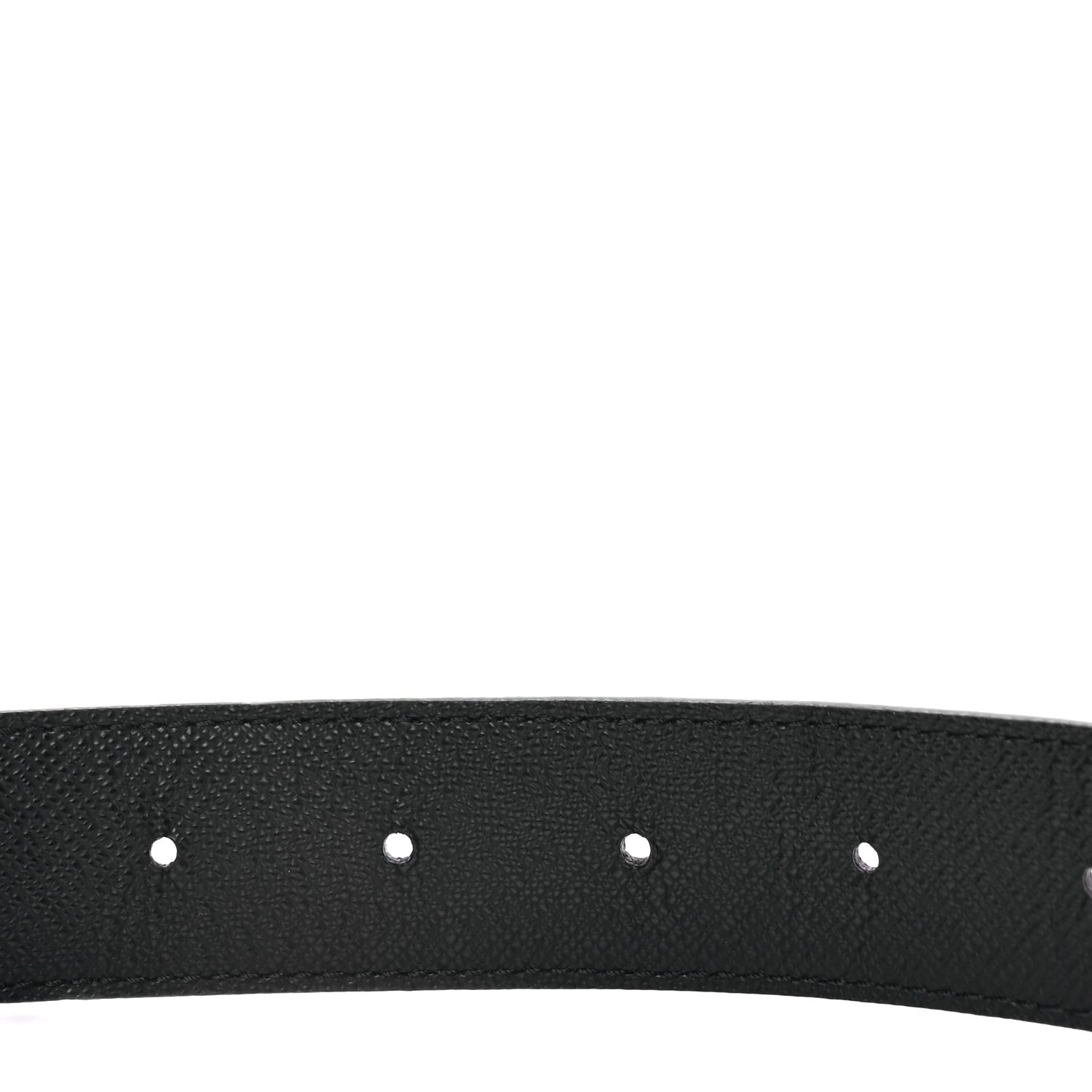 Louis Vuitton Calfskin Monogram 30mm LV Initiales Reversible Belt 90 36 Black 3 of 6