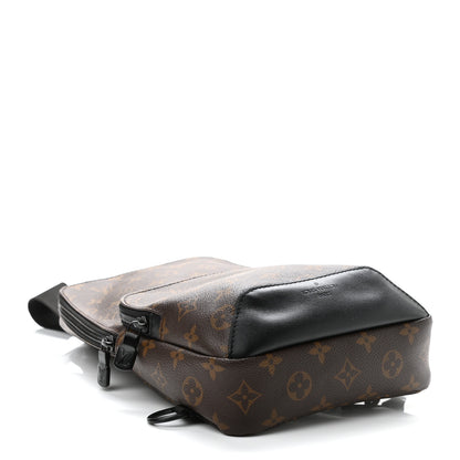 Louis Vuitton Monogram Macassar Avenue Sling Bag 4 of 12
