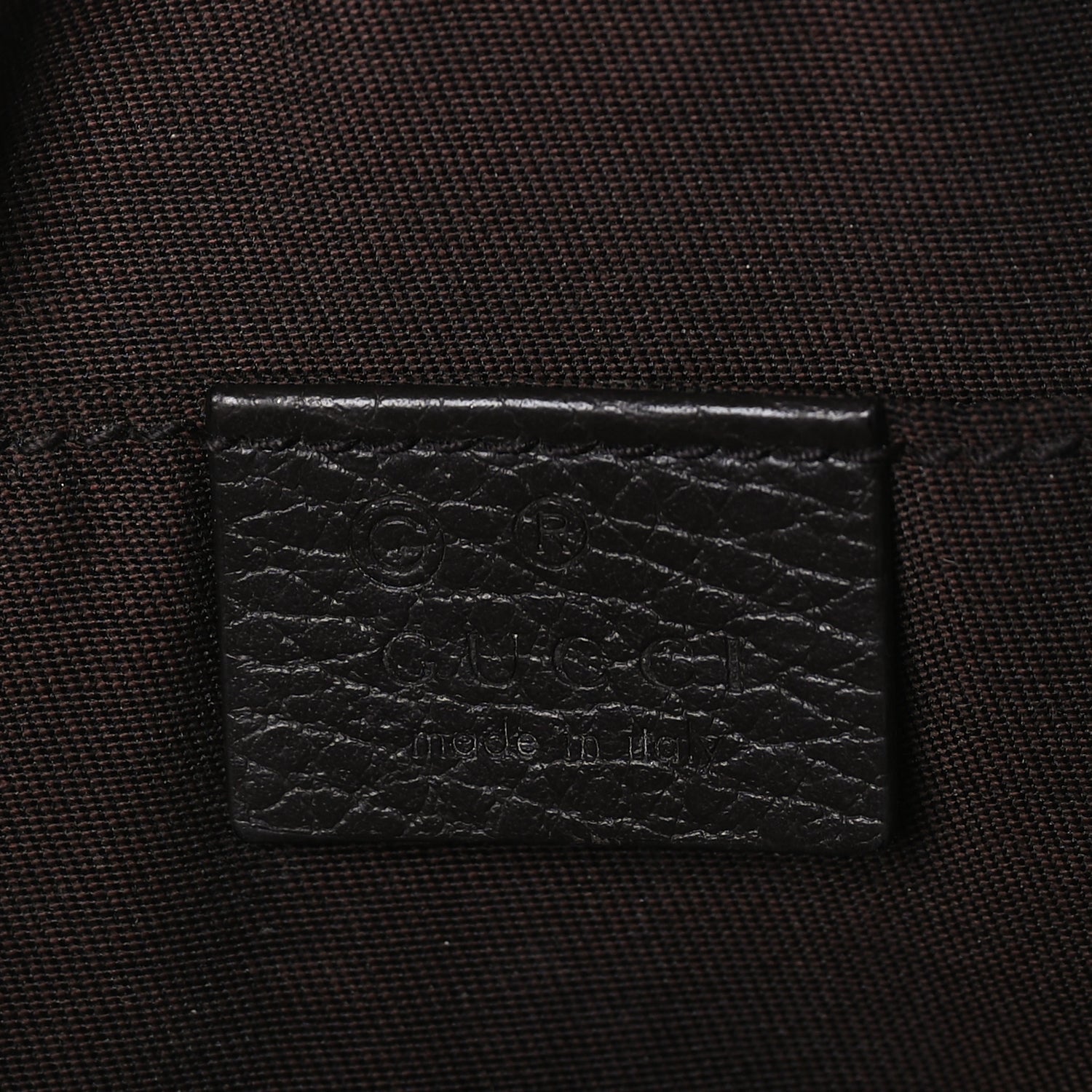 Gucci Monogram Belt Bag Dark Brown 5 of 7