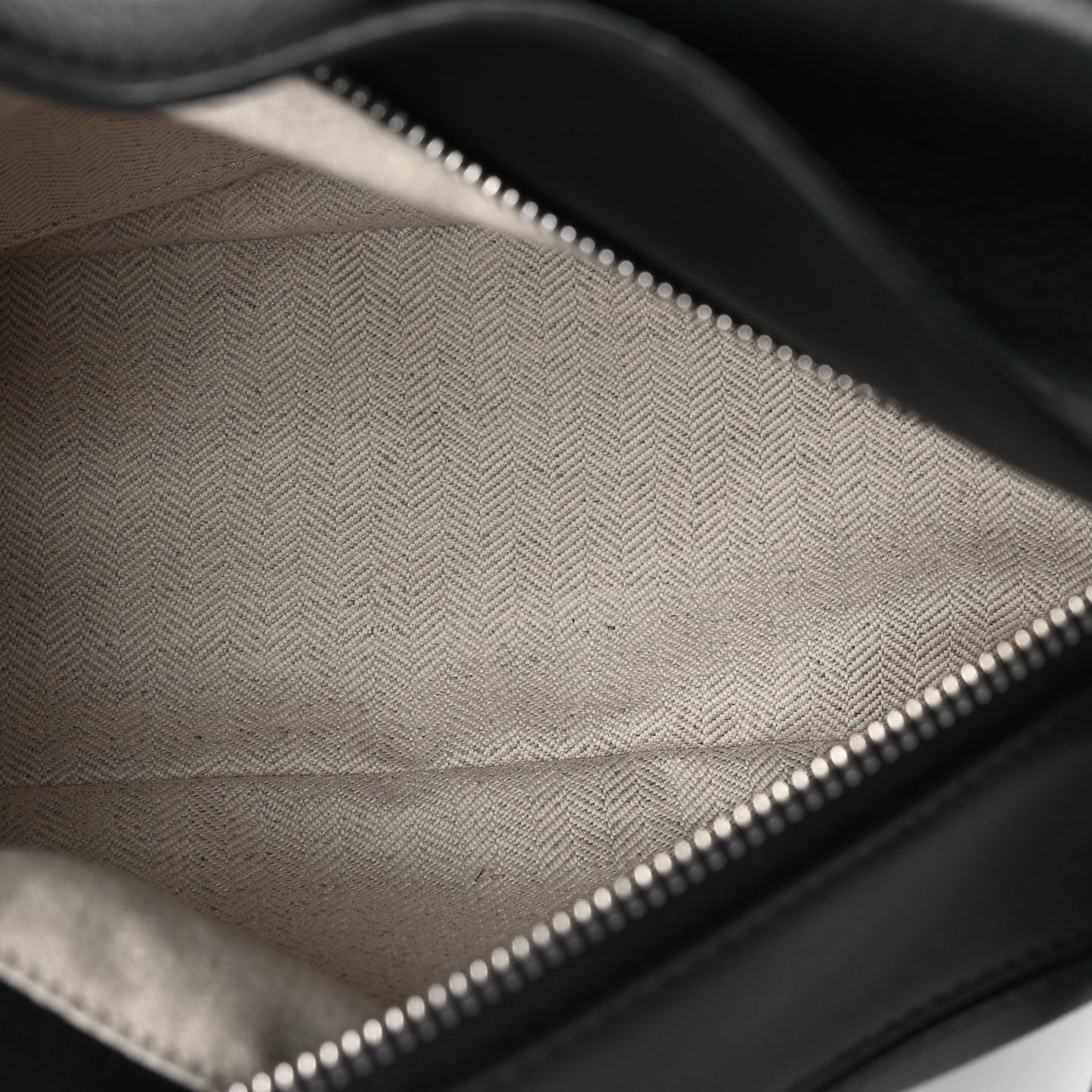 Calfskin Small Puzzle Bag  Black