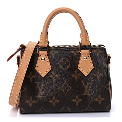 Louis Vuitton Monogram Nano Speedy Bandouliere 1 of 8
