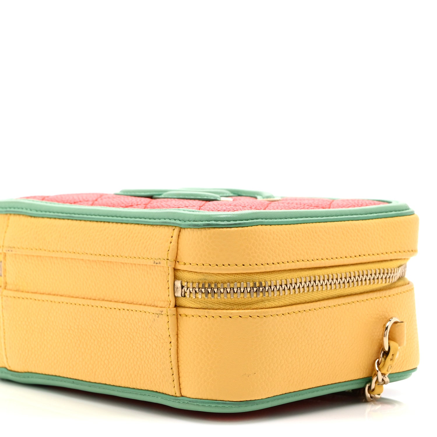 Chanel Caviar Quilted Small CC Filigree Vanity Case Multicolor 10 of 10