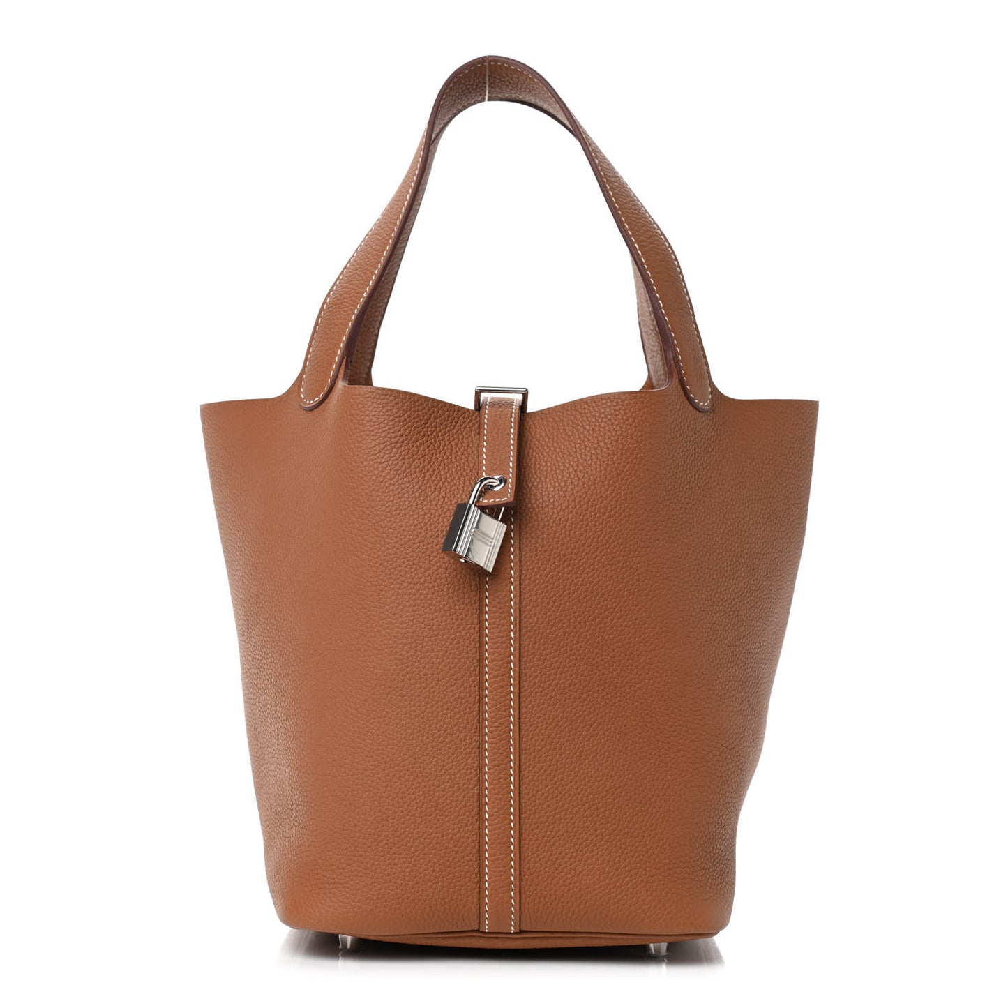 Taurillon Clemence Picotin Lock 22 MM Gold