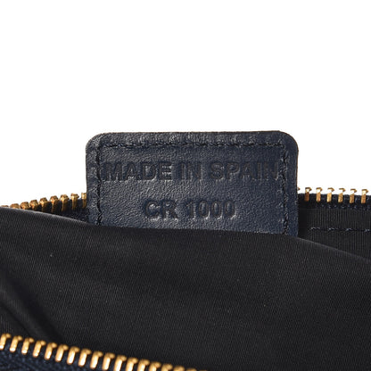 Christian Dior Monogram Mini Saddle Pochette Blue 7 of 7