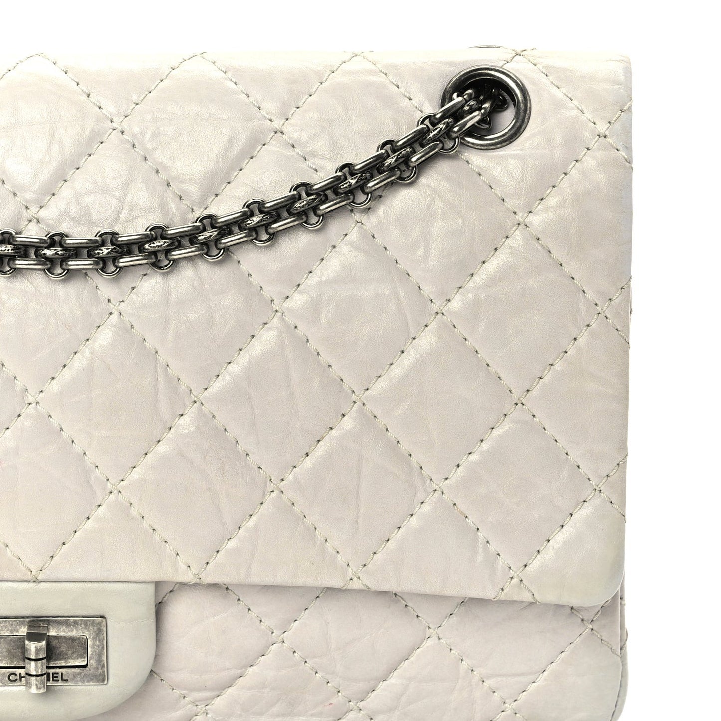 Aged Calfskin 2.55 Reissue 226 Flap  Ivory