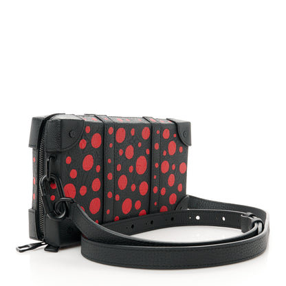 Louis Vuitton LV X YK Taurillon Monogram Soft Trunk Wallet Black Red 3 of 9