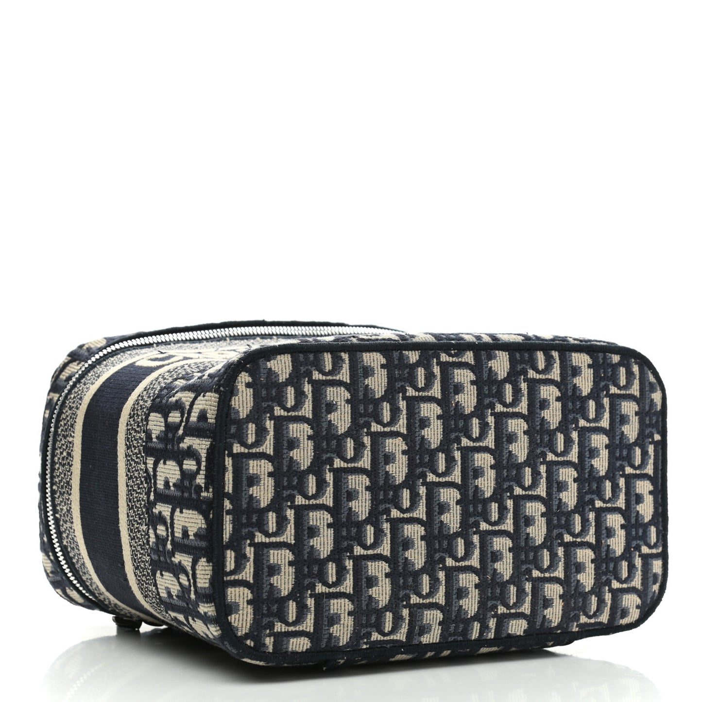 Oblique Diortravel Vanity Case Blue