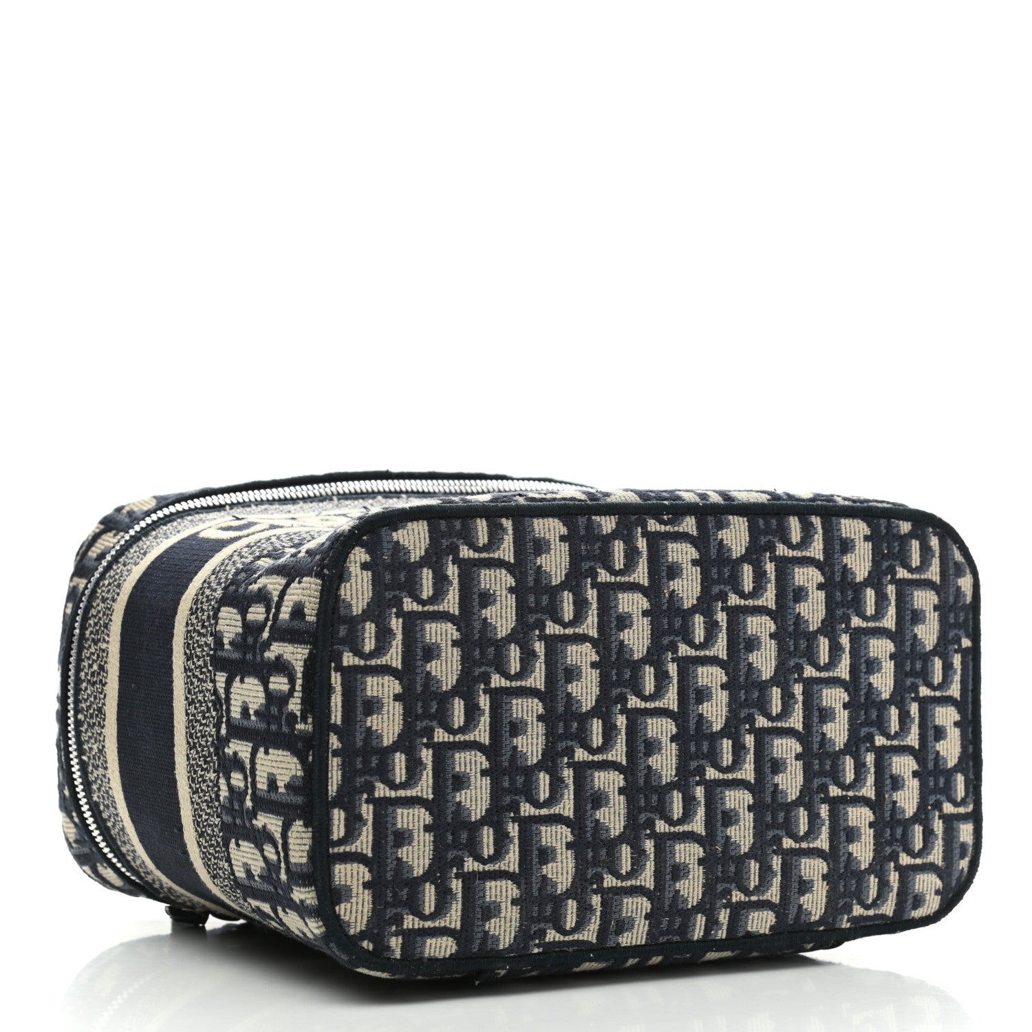 Christian Dior Oblique Diortravel Vanity Case Blue 4 of 12
