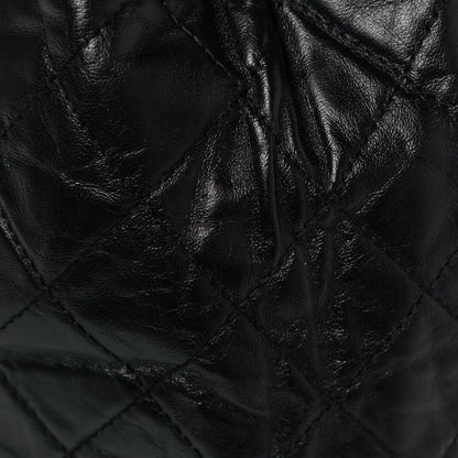 Chanel Aged Calfskin Quilted Gabrielle Backpack Black 16 of 18