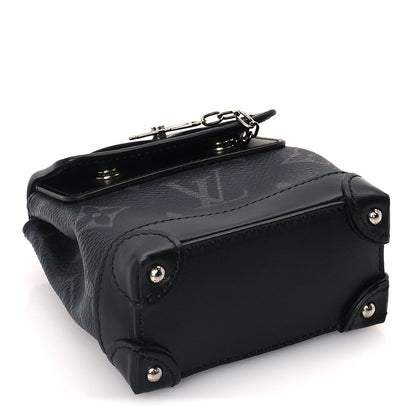 Louis Vuitton Monogram Eclipse Mini Steamer Pouch 3 of 8