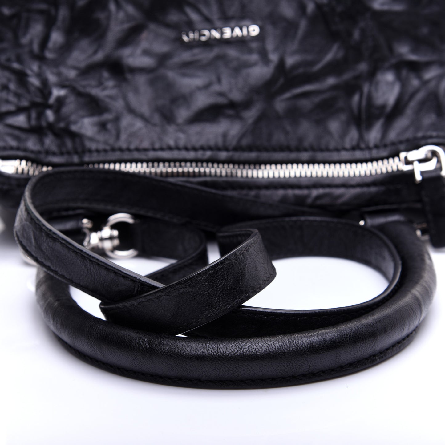 Tumbled Sheepskin Small Pandora Black