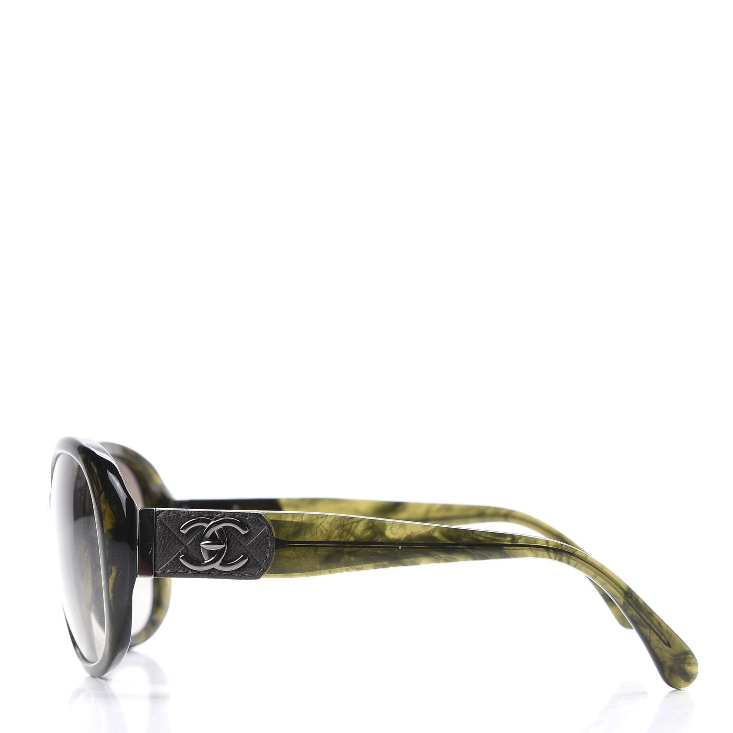 Chanel CC Turnlock Sunglasses 5235-Q Green 3 of 9