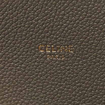 Celine Soft Grained Calfskin Small Belt Cabas Phantom Taupe 7 of 10