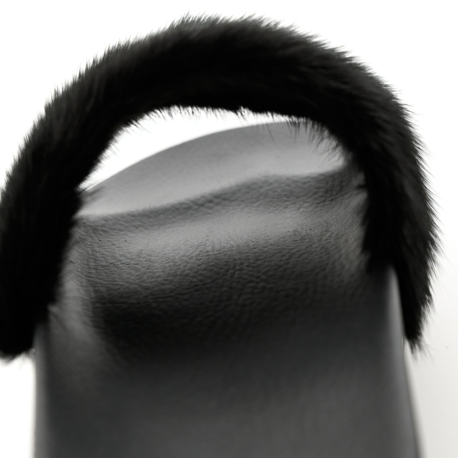 Givenchy Mink Rubber Slide Sandals 39 Black 9 of 10