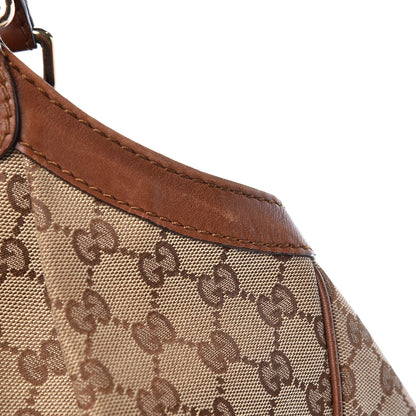 Gucci Monogram Large Sukey Tote Brown 10 of 27