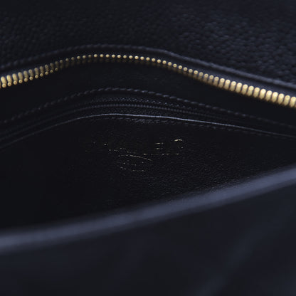 Chanel Caviar Quilted Medallion Tote Black 6 of 10