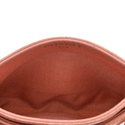 Chanel Caviar Quilted Boy Card Holder Light Pink 5 of 11